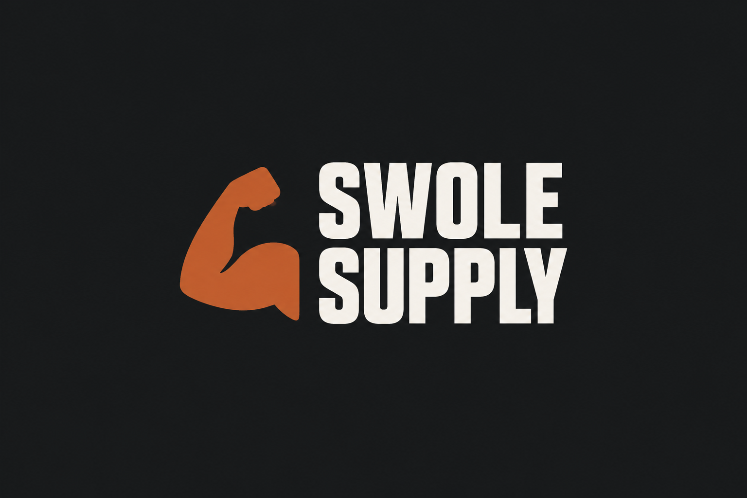 Swole Supply — muscle logo